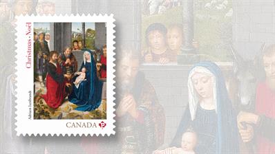 canada-2015-christmas-stamp-madonna-and-child-adriaen-isenbrandt