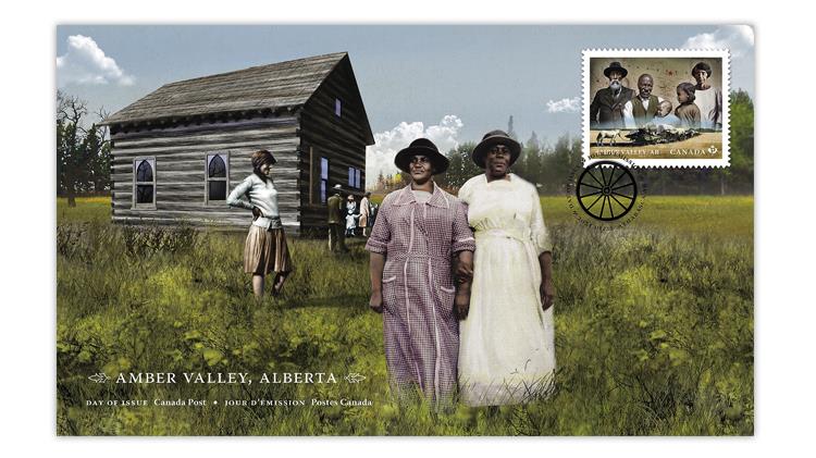 canada-2021-amber-valley-black-history-month-stamp-first-day-cover