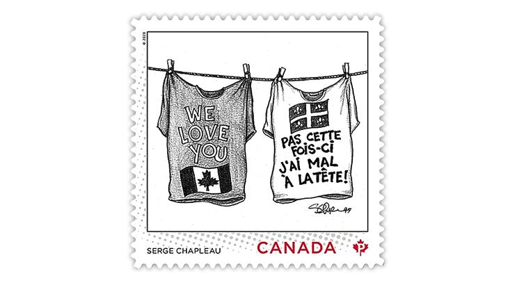 canada-2021-serge-chapleau-editorial-cartoonist-stamp