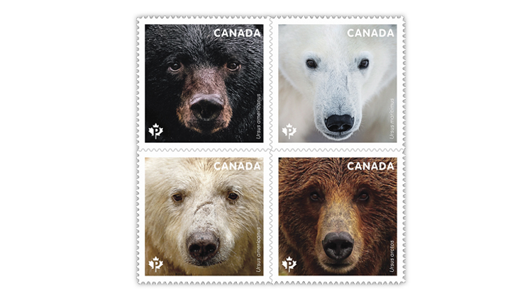 canada-bears-booklet-commemorative-stamps