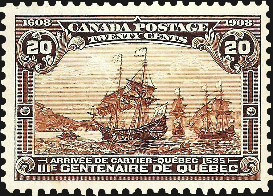 canada-jacques-cartier-quebec-discovery-stamp-1908