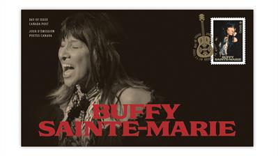 canada-post-buffy-sainte-marie-stamp-first-day-cover