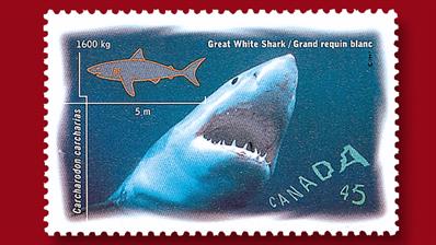 canada-program-1997-shark-stamp