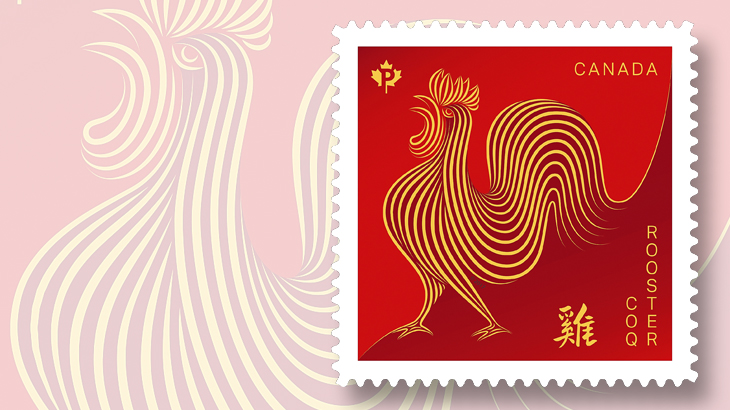 canada-year-of-the-rooster-p-stamp