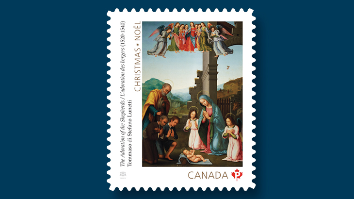 canadian-christmas-stamp-florentine-artist-tommaso-di-stefano-sunetti