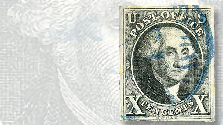 canceled-example-1847-ten-cent-washington-stamp