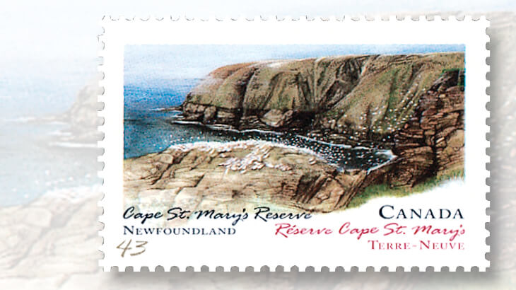 cape-saint-marys-seabird-ecological-reserve-stamp