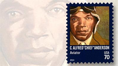 chief-anderson-tuskegee-airmen-stamp