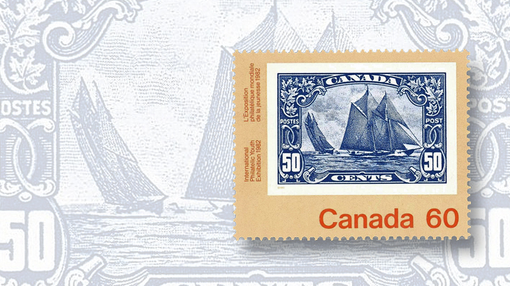 collecting-canada-old-town-lunenburg-1982-schooner-bluenose-stamp