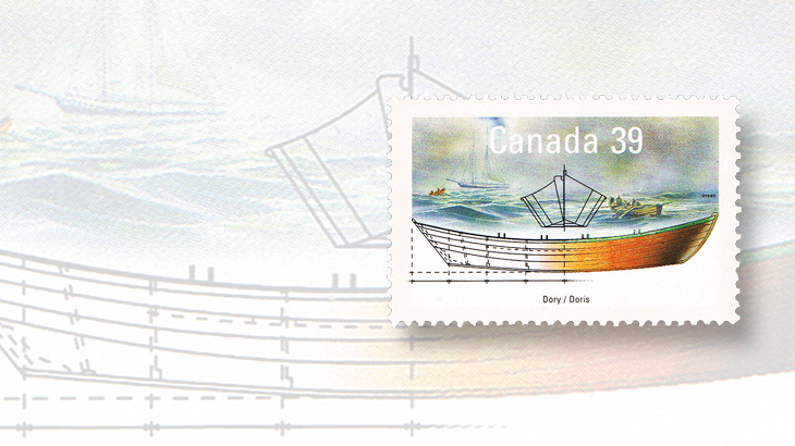 collecting-canada-old-town-lunenburg-1990-working-boats-stamp