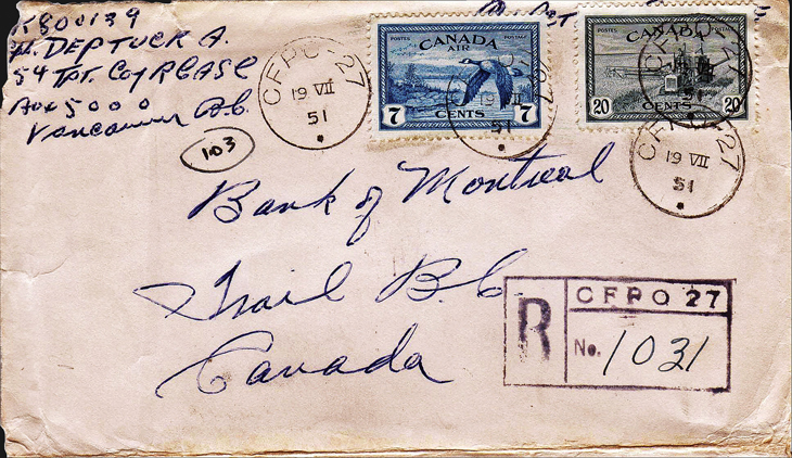 collecting-canada-war-and-peace-canadian-forces-post-office-korea-cover