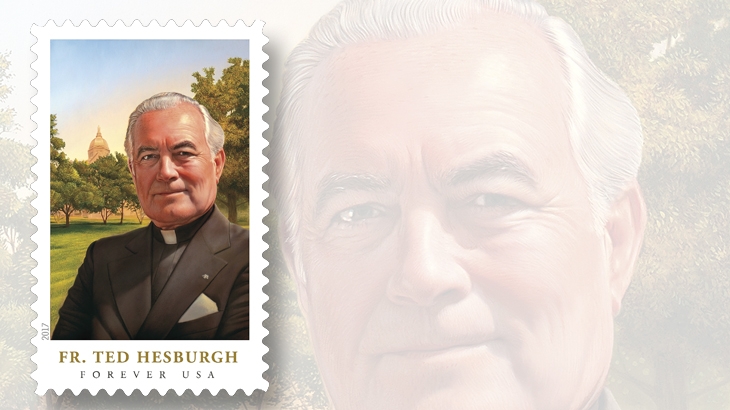 commemorative-forever-stamp-honoring-father-ted-hesburgh