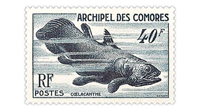 comoro-islands-1954-coelacanth-stamp