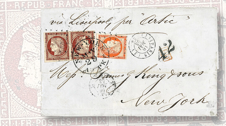 cover-1849-tete-beche-one-franc-ceres