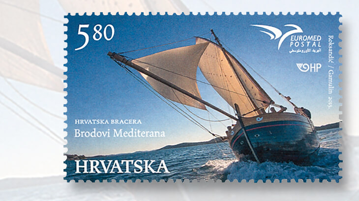 croatia-euromed-stamp