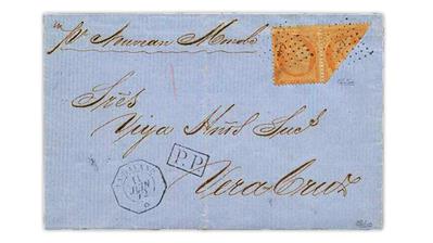 cuba-mexico-france-ceres-bisect-pair-1872-cover