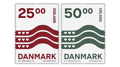 denmark-2024-indland-udland-stamps