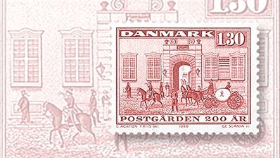 denmark-oldest-post-office-postal-museum-1980-bicentennial-stamp