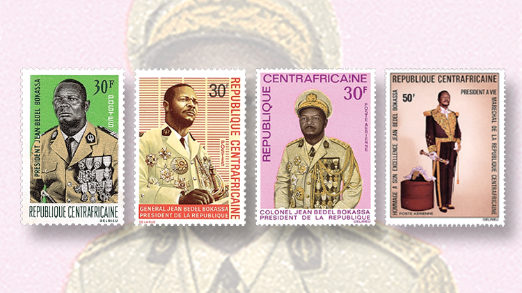 dictators-on-stamps-central-african-republic-jean-bedel-bokassa