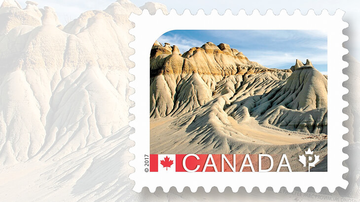 dinosaur-provincial-park-stamp