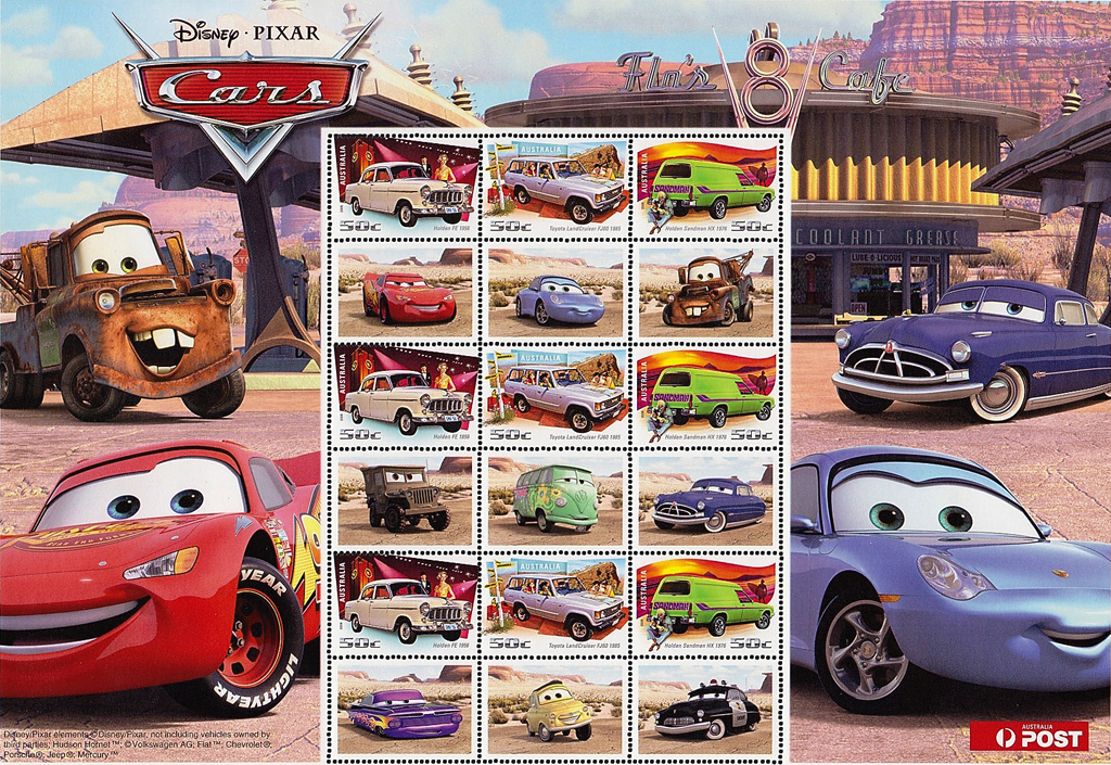 disney-pixar-stamps-australia-cars-2006