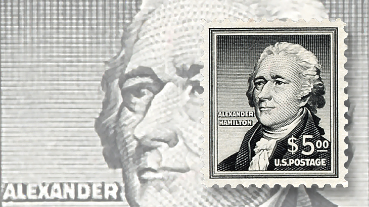 dollar-sign-stamps-dollar5-alexander-hamilton-liberty-series