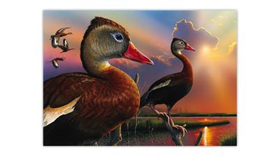 eddie-leroy-whistling-ducks-painting-2020-federal-duck-stamp