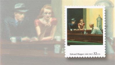 edward-hopper-nighthawks-art-stamp