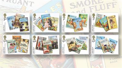 eight-royal-mail-ladybird-books-stamps