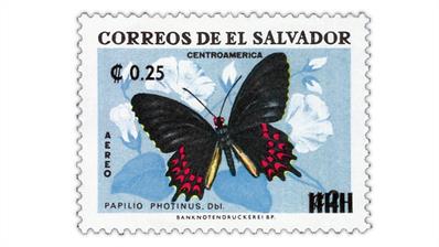 el-salvador-1975-papilio-photinus-butterfly-stamp