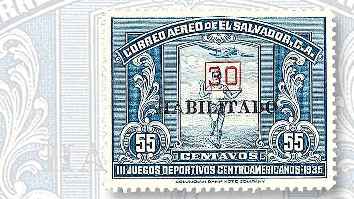 el-salvador-fifty-five-centavo-airmail-issue