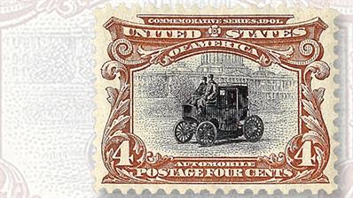 electric-automobile-in-washington-united-states-stamp