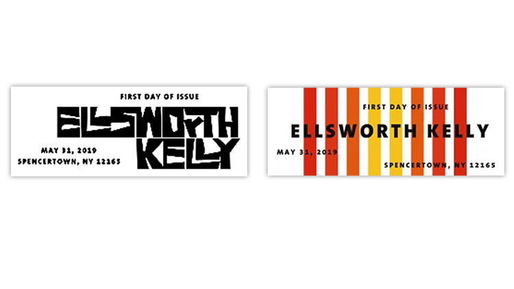 ellsworth-kelly-first-day-postmarks