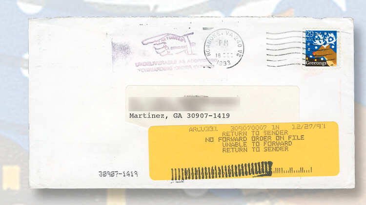 envelope-computer-printed-yellow-label