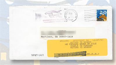 envelope-computer-printed-yellow-label