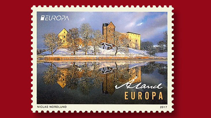 europa-stamp-kastelholm-castle