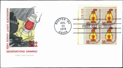 faded-americana-plate-block-fdc-freak-1979