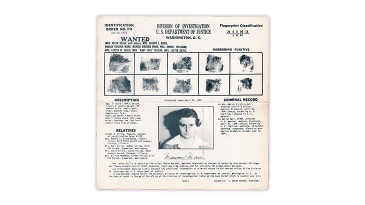 fbi-most-wanted-poster-helen-gillis-marion-marr