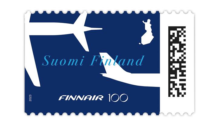 finland-100th-anniversary-finnair-stamp