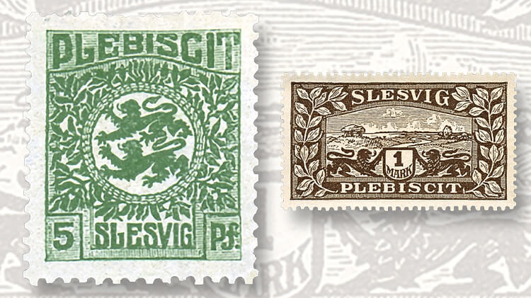 first-stamp-issue-schleswig-designs