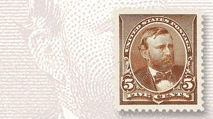 five-cent-ulysses-s-grant-stamp-graded-100-jumbo