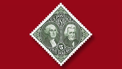 five-dollar-washington-jackson-stamp-off-sale