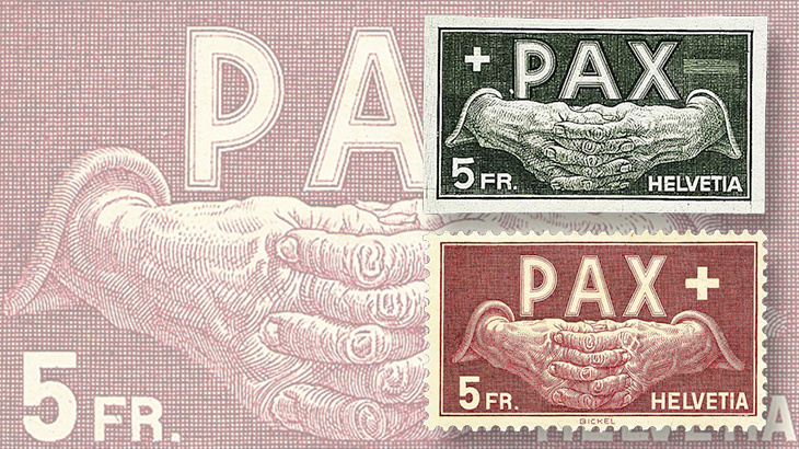 five-franc-stamp