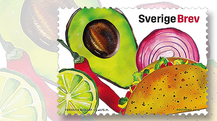 food-cultures-stamps-sweden-mexico-taco