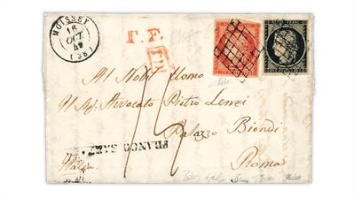 france-1849-cover-bright-ultramarine-black-ceres-stamps-rumsey-auction