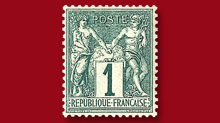 french-peace-commerce-stamp