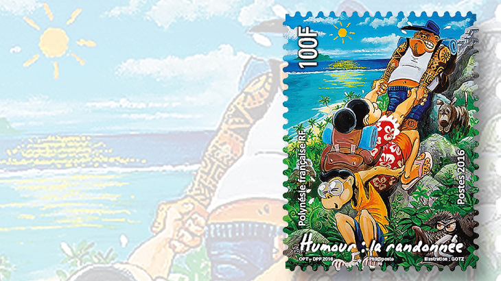 french-polynesia-hiking-stamp