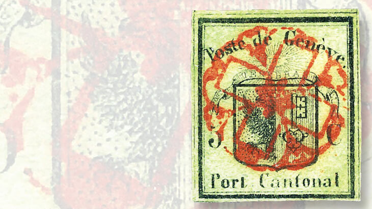 geneva-five-centime-stamp