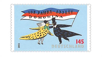 germany-2012-domowina-100th-anniversary-stamp