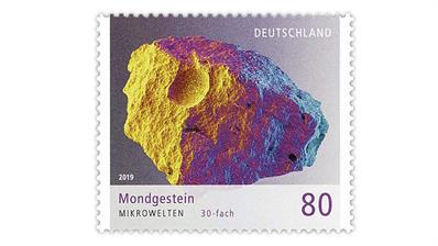 germany-moon-rock-stamp-microworlds-series